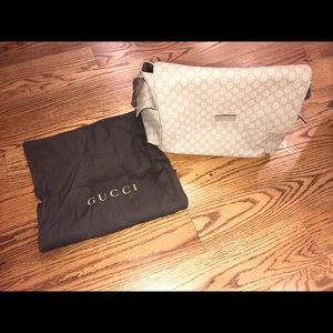Gucci diaper bag